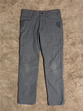 Milwaukee Mens Gray Workwear Pants 32x30 Canvas Performance Straight Leg Pockets